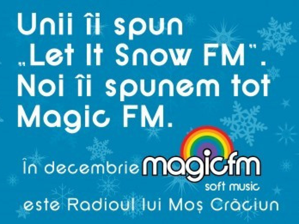 Magic FM este Radioul lui Moș Crăciun 
