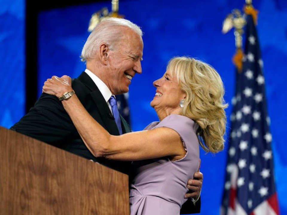 Declaraţia de iubire a lui Joe Biden pentru soţia lui 