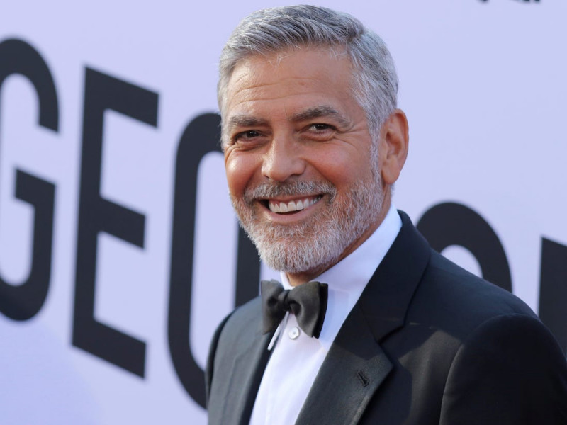 George Clooney - Mai slab cu 12 kilograme şi cu barbă. Cât de mult s-a schimbat celebrul actor! 