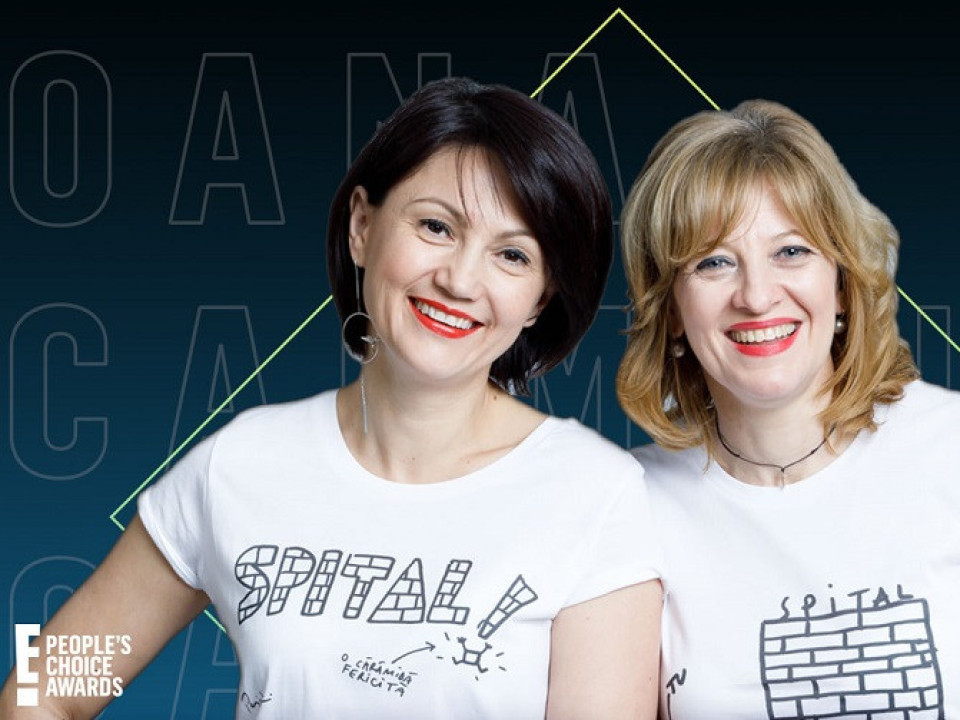 Carmen Uscatu și Oana Gheorghiu, fondatoarele Dăruieşte Viaţă, vor primi trofeul Person Of The Year – Romania la E! People’s Choice Awards 2020