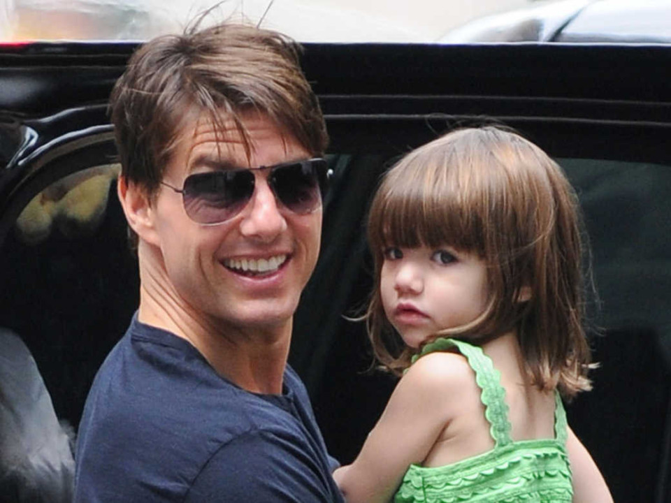 Când Tom Cruise era topit după Suri, fetiţa lui  