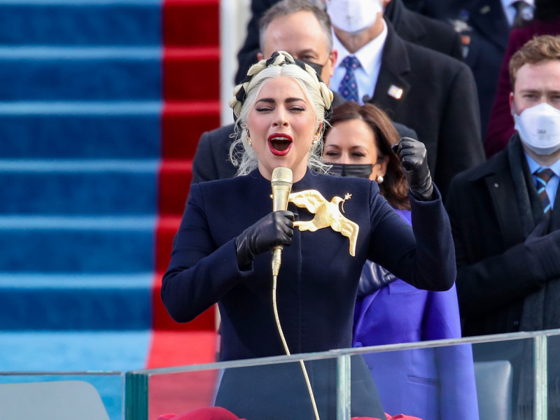 Lady Gaga şi Jennifer Lopez au cântat minunat pentru Joe Biden 