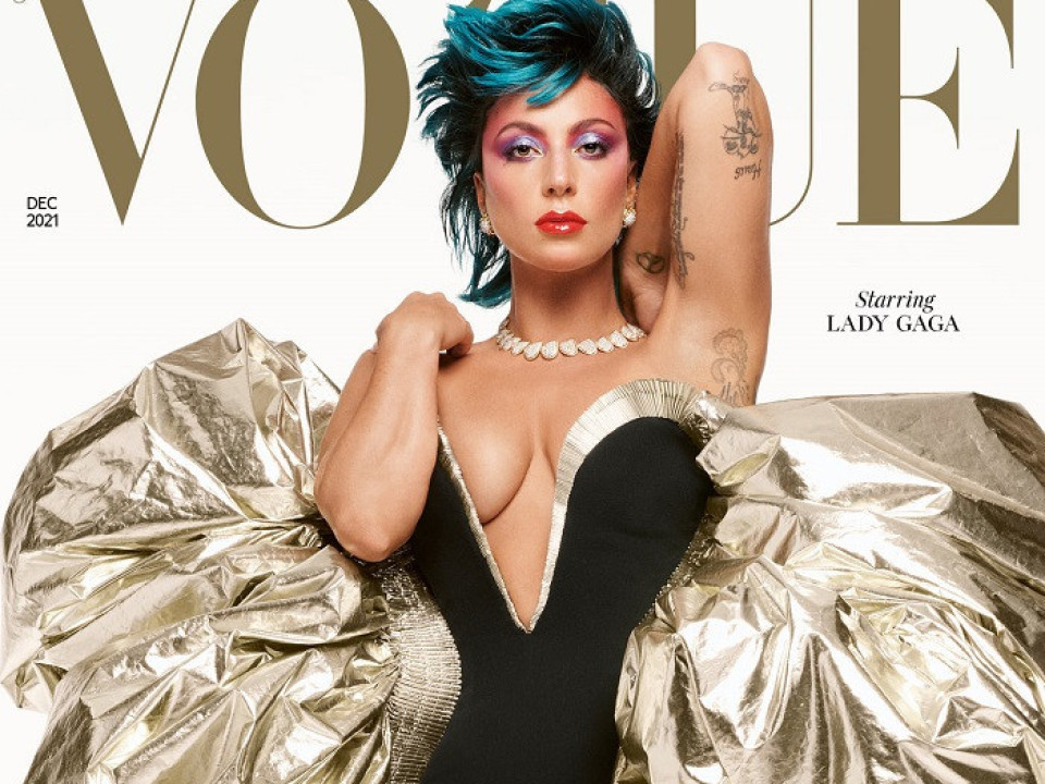 Lady Gaga, pe coperta revistei Vogue pentru a promova “The House of Gucci”