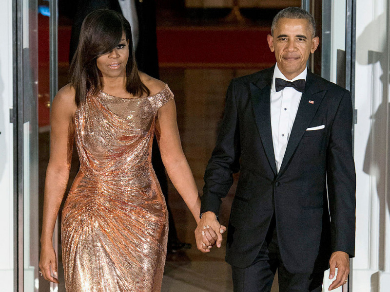 Barack şi Michelle Obama au dus daruri copiilor dintr-un spital din Boston 