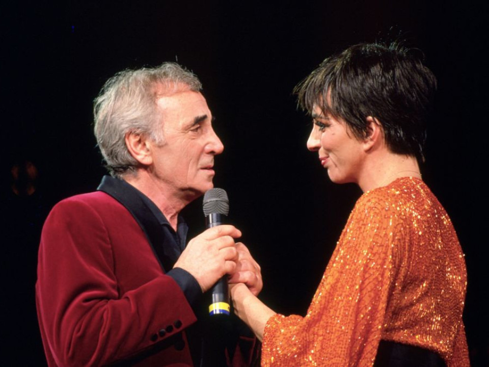 Celine Dion şi Liza Minnelli, mesaje emoţionante după moartea lui Charles Aznavour