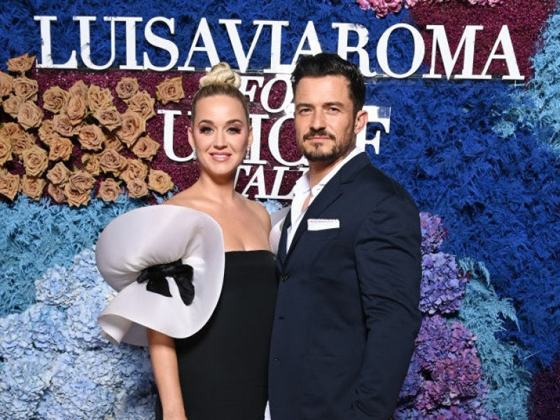 Katy Perry şi Orlando Bloom, cuplul glam de la Gala UNICEF din Capri 