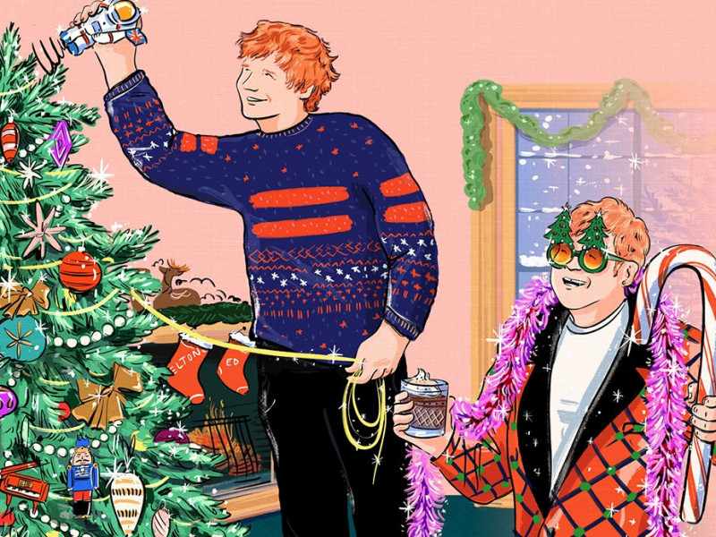 Elton John şi Ed Sheeran au lansat melodia “Merry Christmas” 