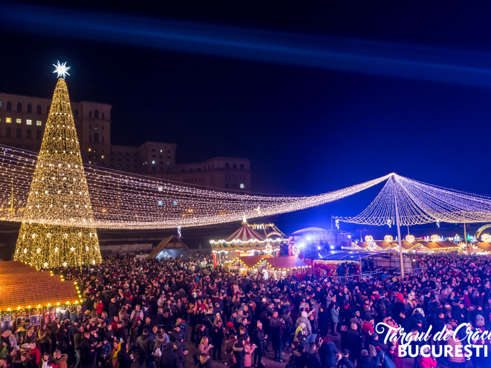 Concerte, spectacole de datini și obiceiuri la Târgul de Crăciun București
