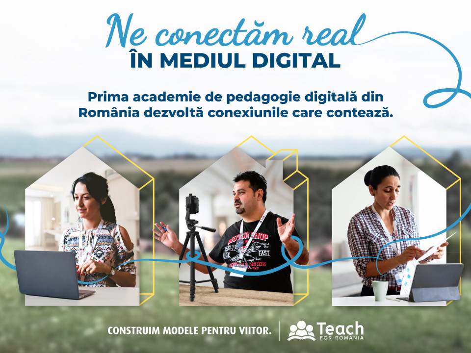Teach for Romania lansează prima academie de pedagogie digitală din România 