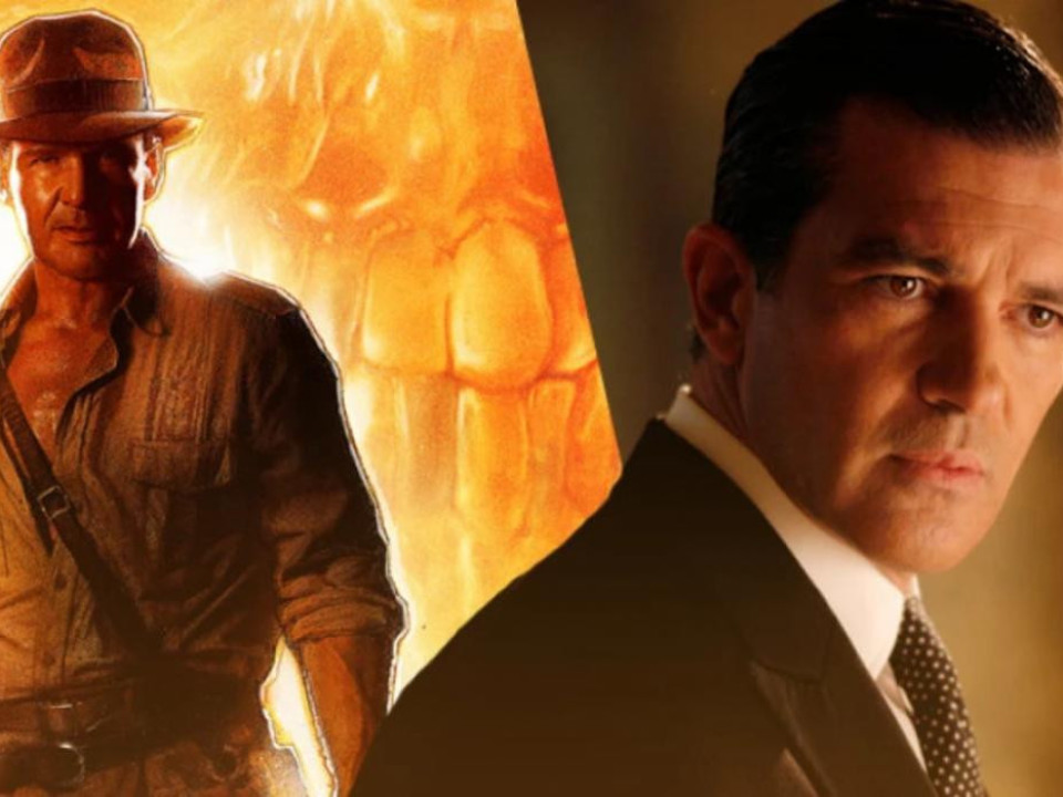 Antonio Banderas va juca în „Indiana Jones 5” alături de Harrison Ford