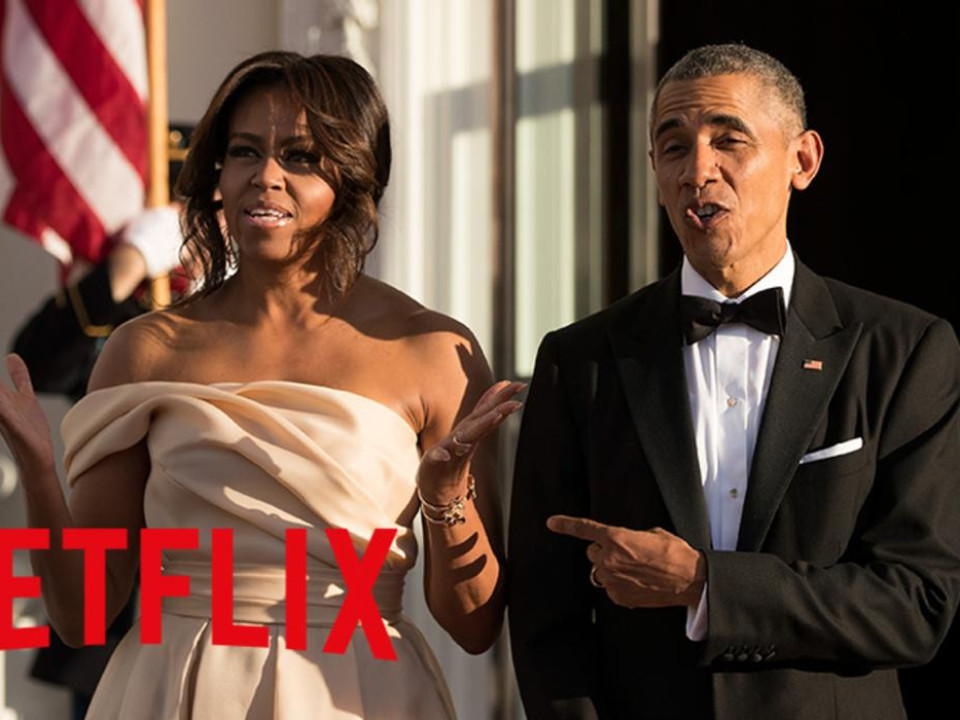 Barack şi Michelle Obama produc antologia „Blackout” pentru Netflix
