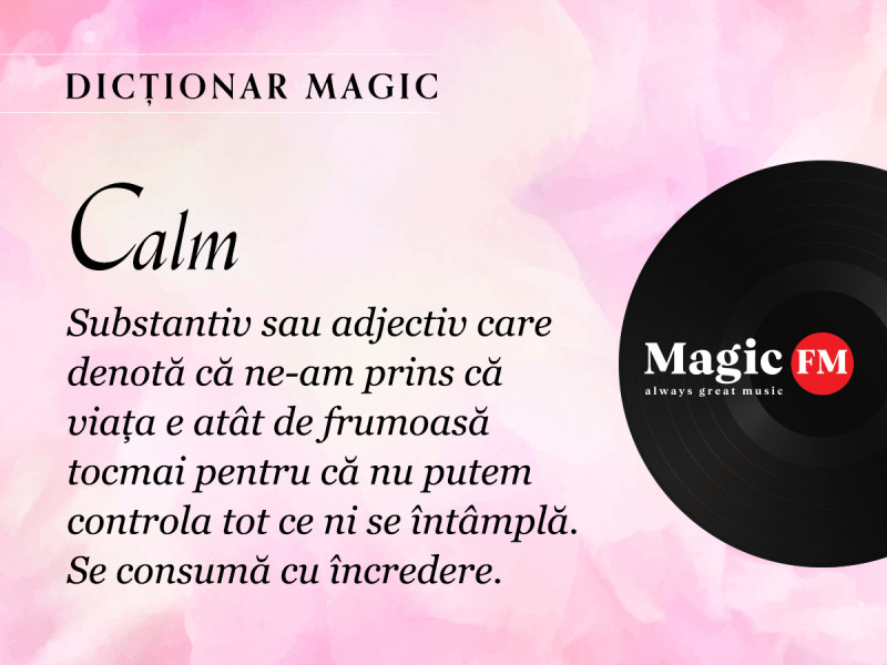 Dicționarul Magic- Calm