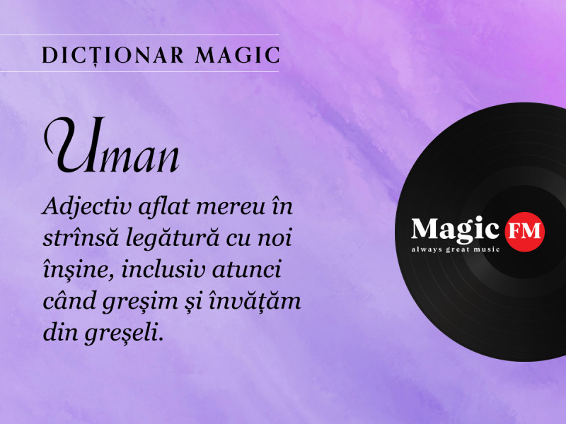 Dicționar Magic: Uman
