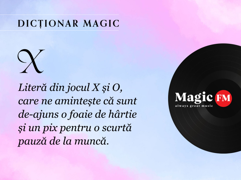 Dicționar Magic: X