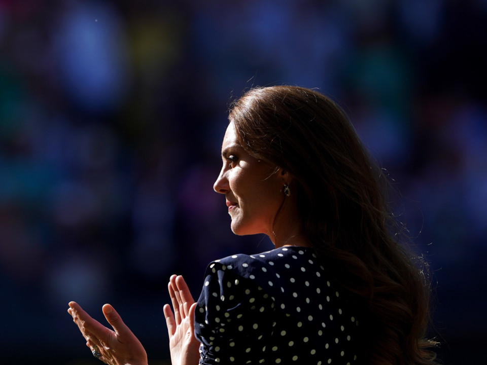 Kate Middleton, aparţii stylish la finalele de tenis de la Wimbledon