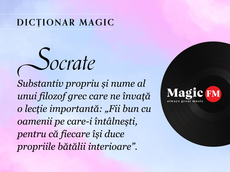 Dicționar Magic: Socrate