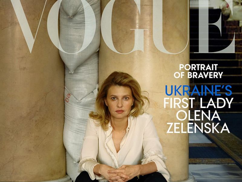 Olena Zelenska, Prima Doamnă a Ucrainei, apare pe coperta revistei Vogue, fotografiată de Annie Leibovitz