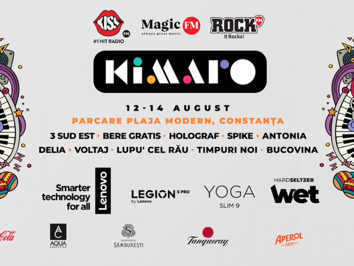 KIMARO 2022: Intrarea este liberă , dar pot fi cumpărate şi bilete sau abonamente VIP la cel  mai mare festival al muzicii românești