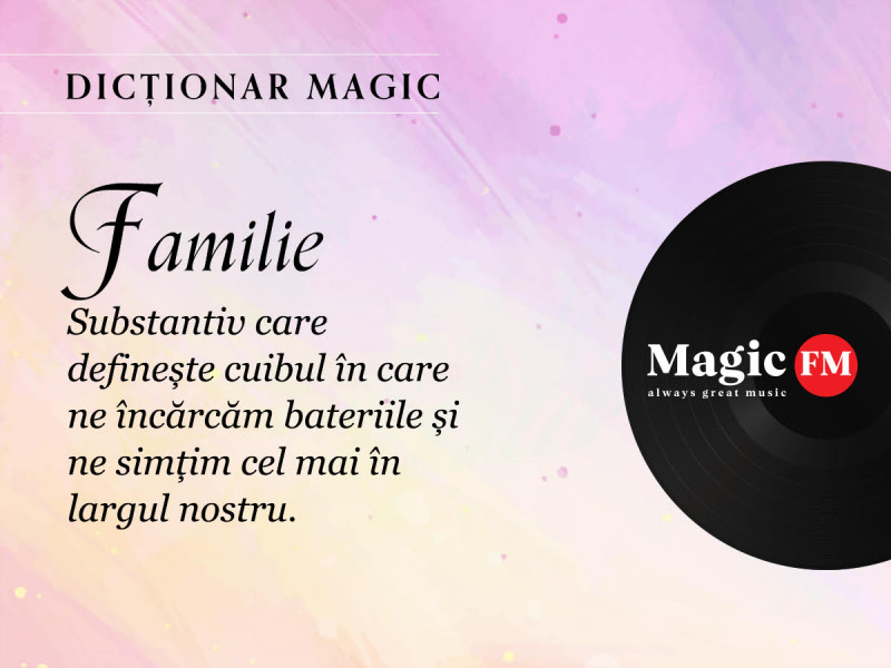 Dicționar Magic: Familie