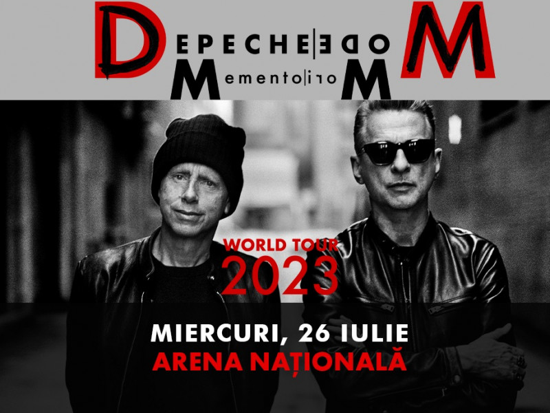 DEPECHE MODE cântă la București pe 26 iulie 2023