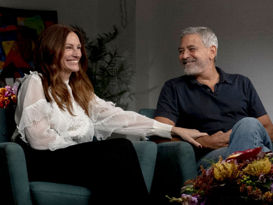 Julia Roberts şi George Clooney au vorbit despre cel mai important rol al lor: acela de a fi părinţi