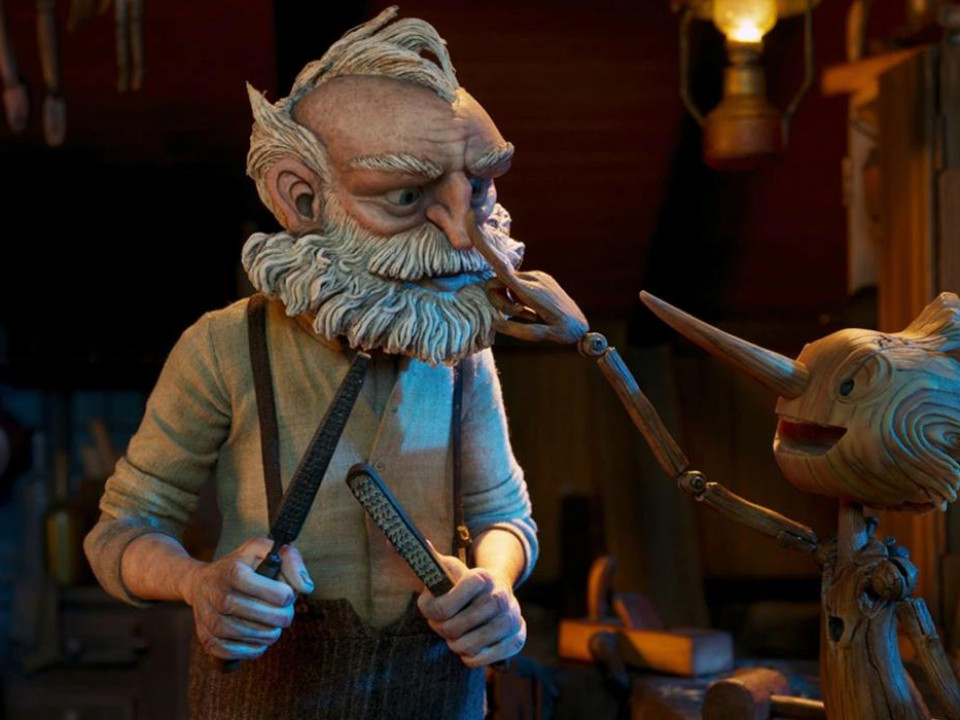 A apărut trailer-ul oficial pentru Pinocchio, regizat de Guillermo del Toro, pe Netflix