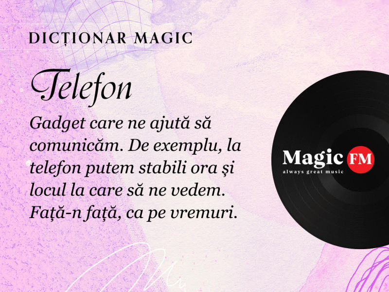 Dicționar Magic: Telefon