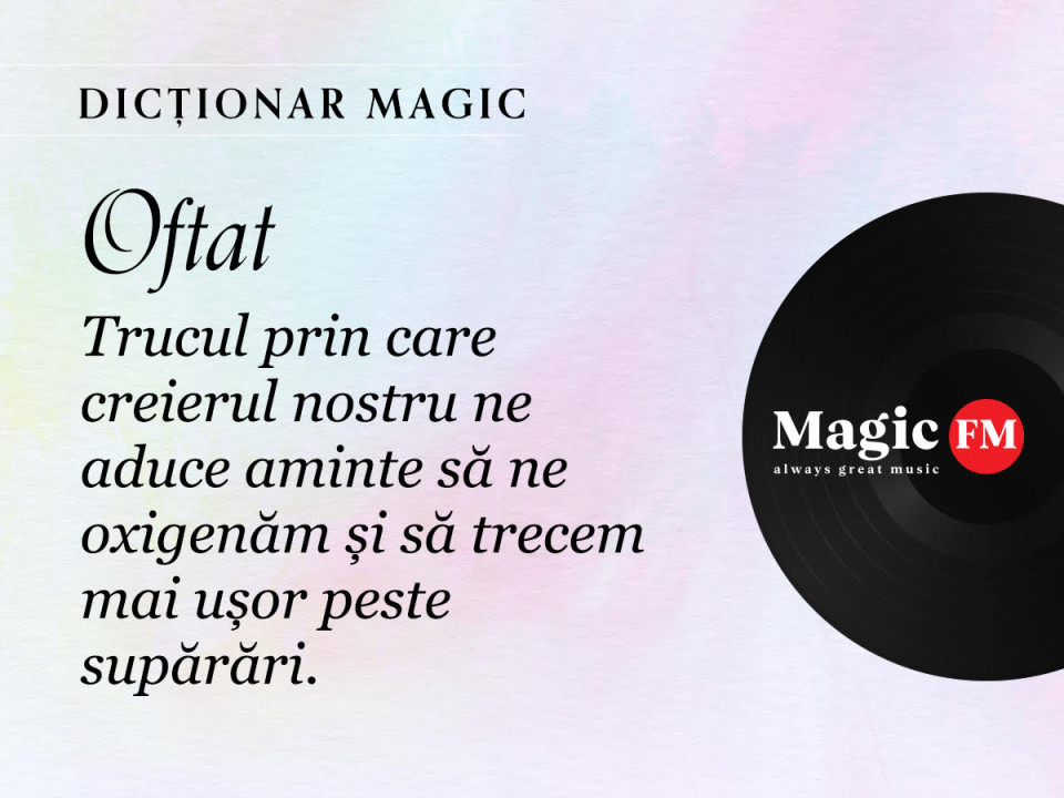 Dicționar Magic: Oftat
