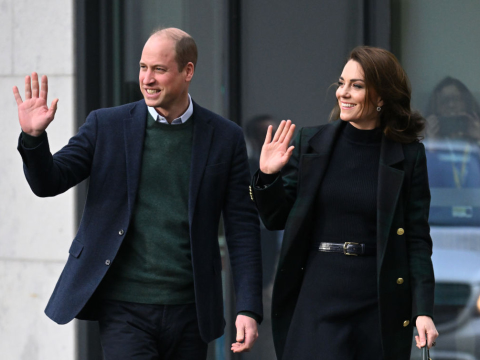 Kate şi William - Prima apariţie publică a Prinţilor de Wales din acest an