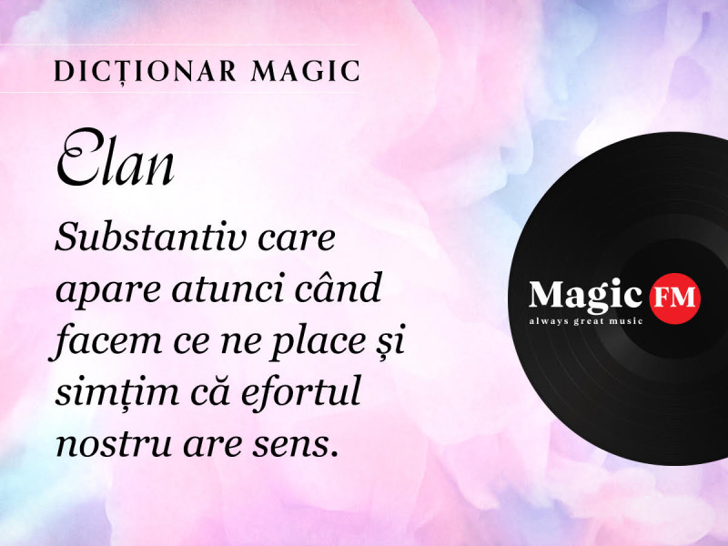 Dicționar Magic: Elan
