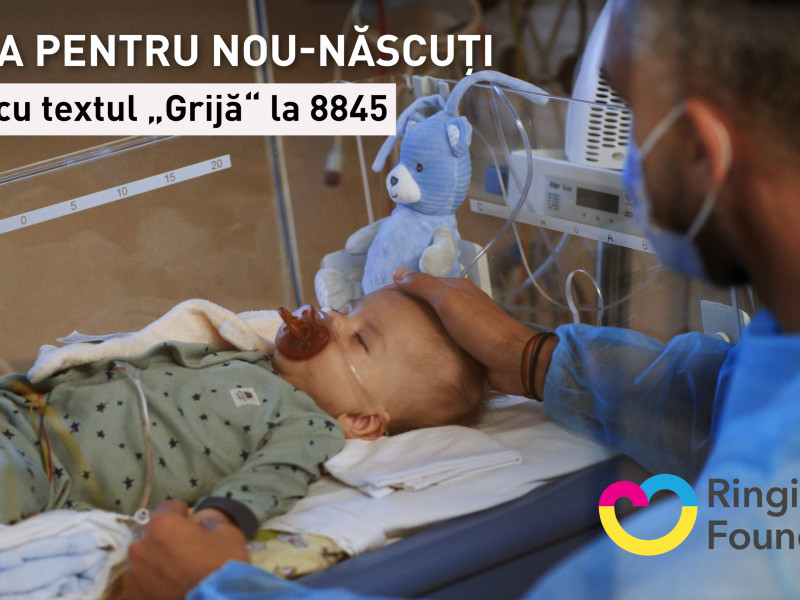 Fundația Ringier România lansează campania umanitară ”Grijă pentru nou-născuți”