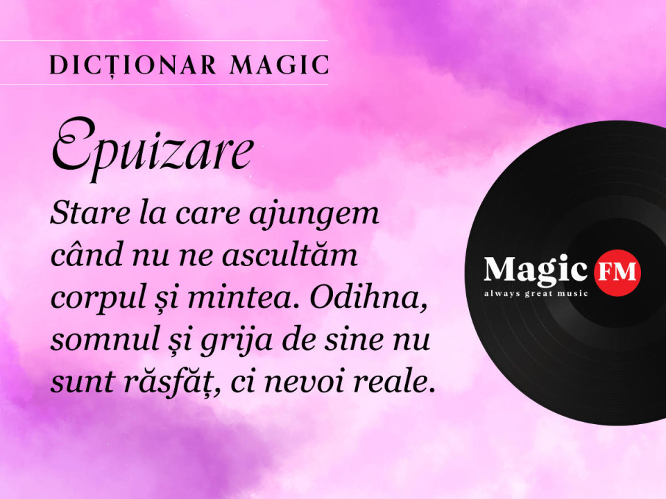 Dicționar Magic: Epuizare