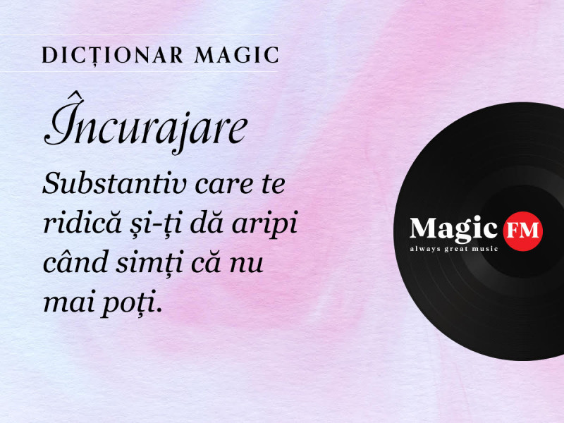 Dicționar Magic: Încurajare