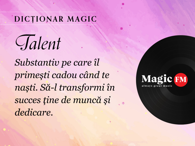 Dicționar Magic: Talent