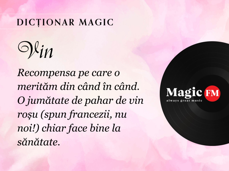 Dicționar Magic: Vin