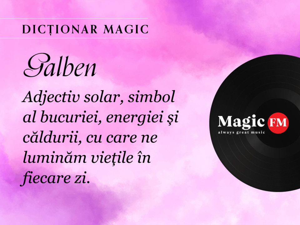 Dicționar Magic: Galben
