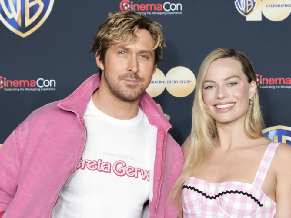 Margot Robbie şi Ryan Gosling au prezentat filmul “Barbie” la CinemaCon