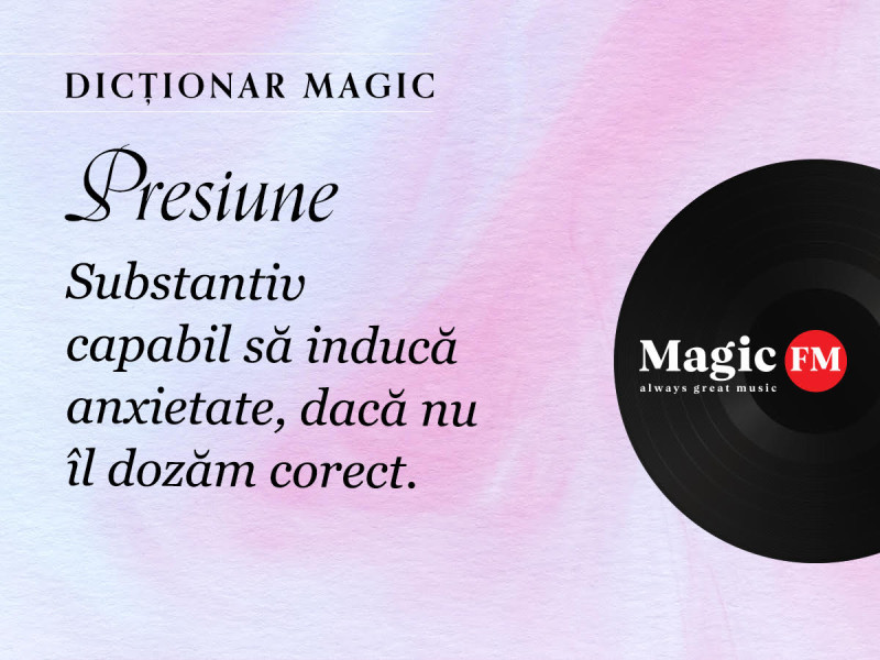 Dicționar Magic: Presiune