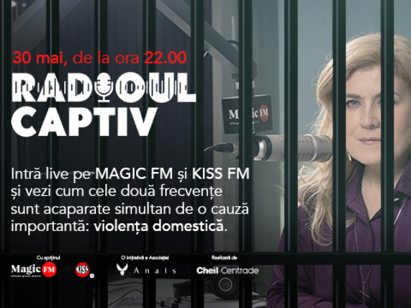 Radioul Captiv - O emisiune specială pe Magic FM cu Liana şi pe Kiss FM, cu Nico şi Corina, despre violenţa împotriva femeilor