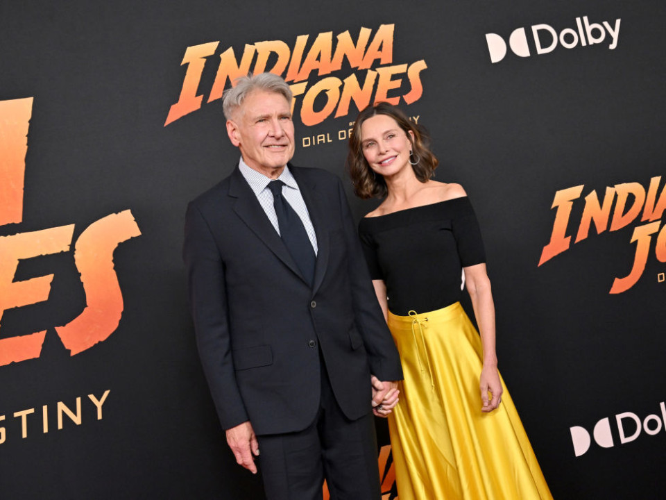 Avanpremiera “Indiana Jones 5” - Harrison Ford şi Calista Flockhart, de mână pe covorul roşu
