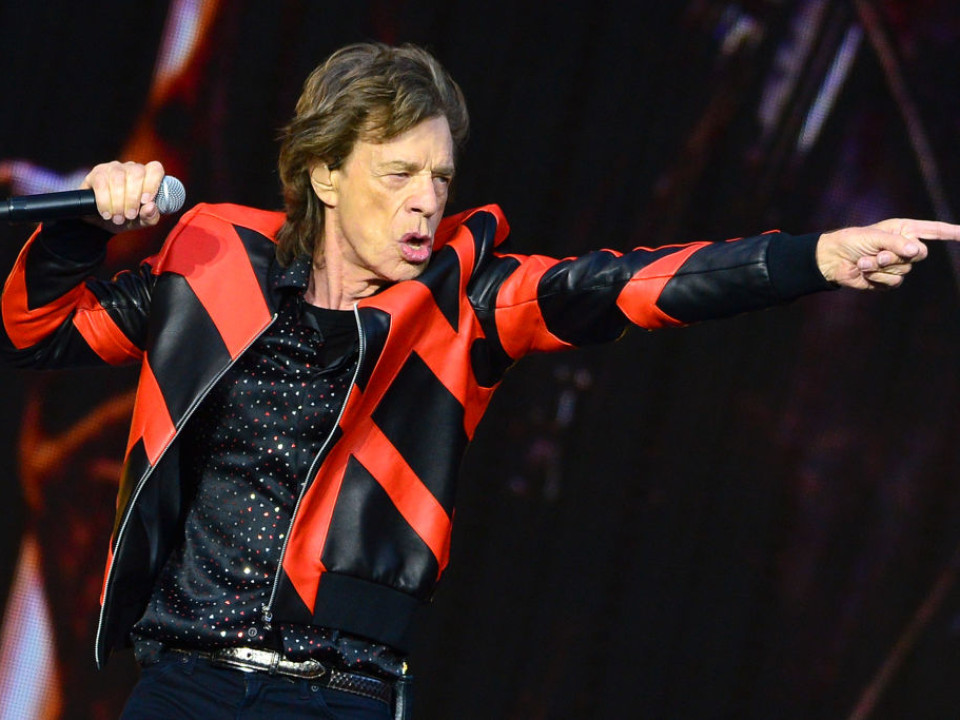 Mick Jagger - Pe covorul roşu cu Melanie, iubita lui cu 43 de ani mai tânără