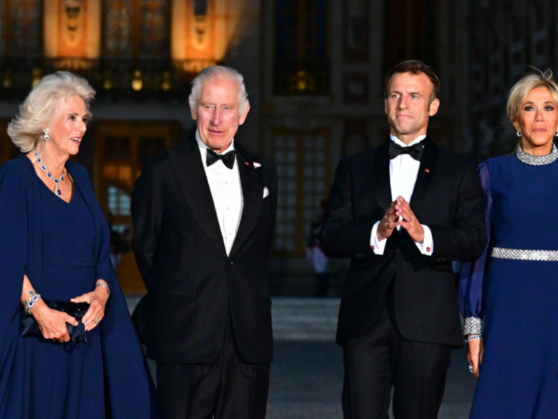 Fabulosul dineu de stat de la Palatul Versailles în onoarea Regelui Charles al III-lea