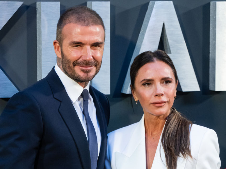 Familia Beckham la lansarea documentarului Netflix despre fotbalist