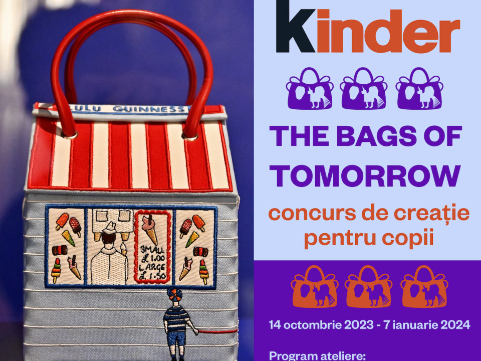 Copiii devin designeri de genți!  Art Safari Kinder lansează concursul „The Bags of Tomorrow”