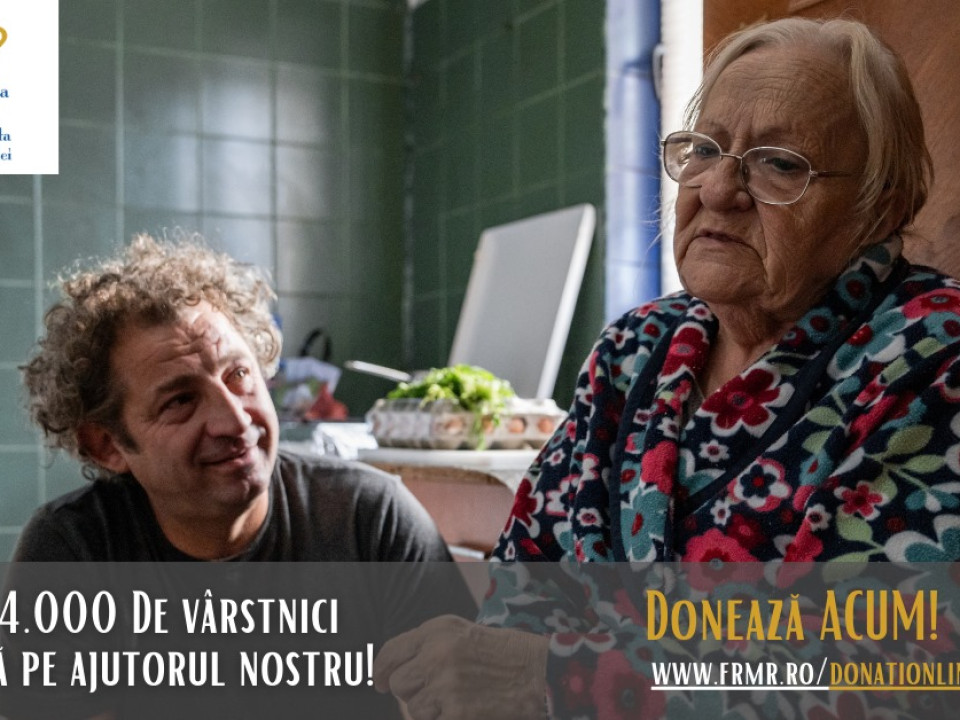 Fundația Regală Margareta a României a lansat campania "Răspunde cu suflet vârstnicilor singuri!”